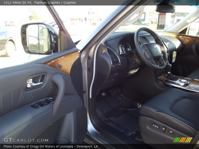 Platinum Graphite / Graphite 2012 Infiniti QX 56