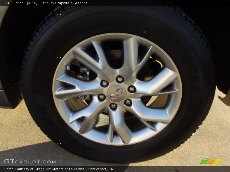 Platinum Graphite / Graphite 2012 Infiniti QX 56