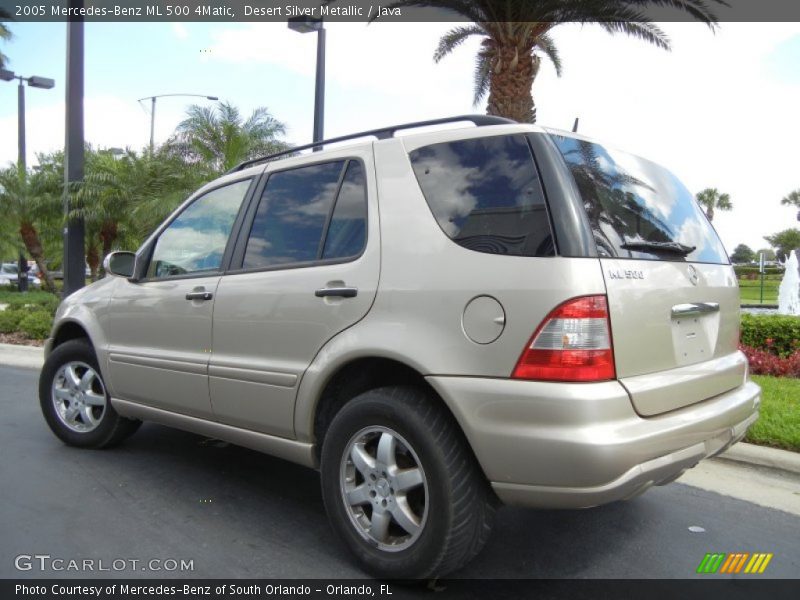  2005 ML 500 4Matic Desert Silver Metallic