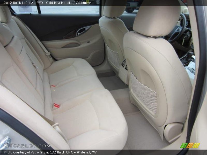 Rear Seat of 2012 LaCrosse FWD