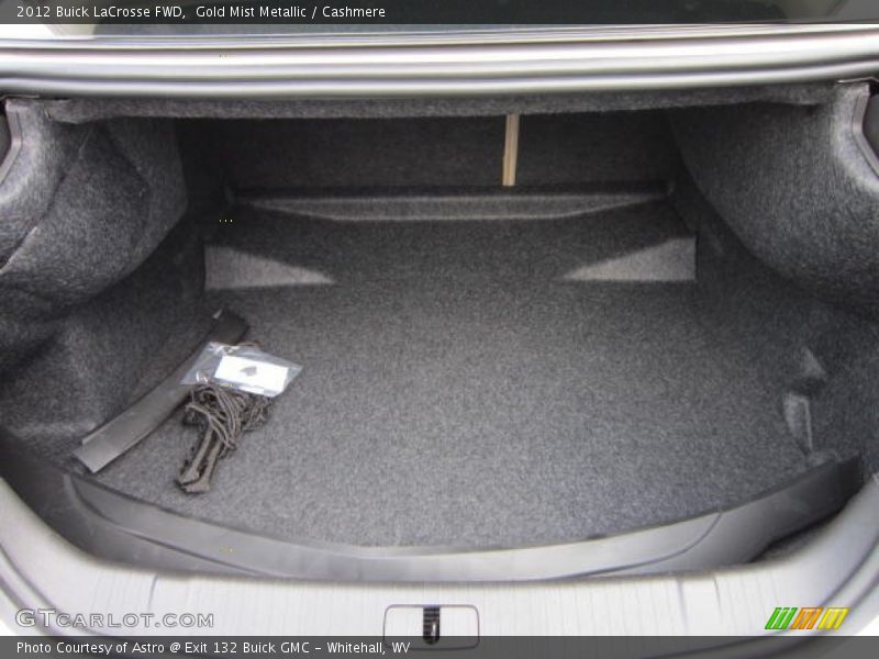  2012 LaCrosse FWD Trunk