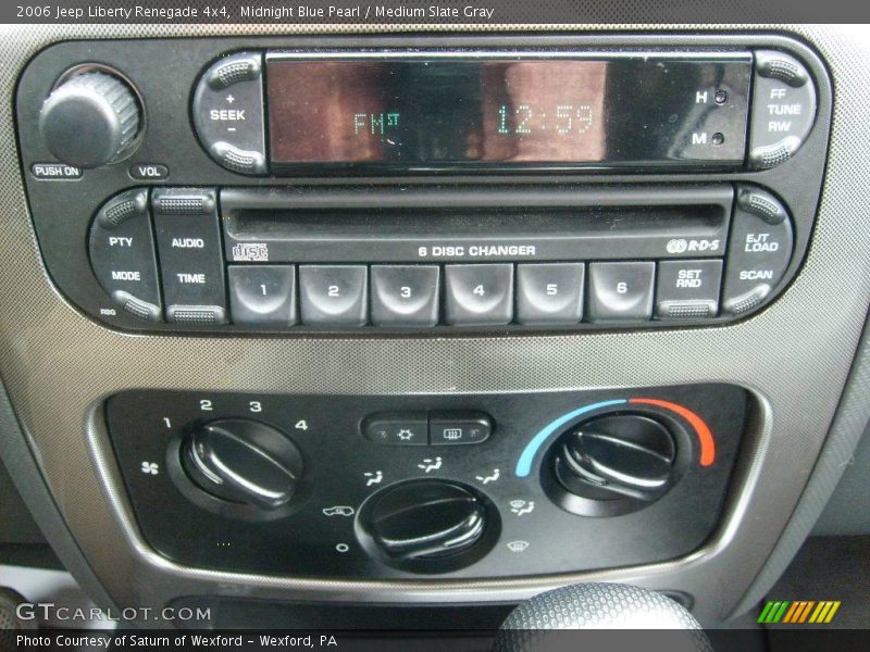 Midnight Blue Pearl / Medium Slate Gray 2006 Jeep Liberty Renegade 4x4