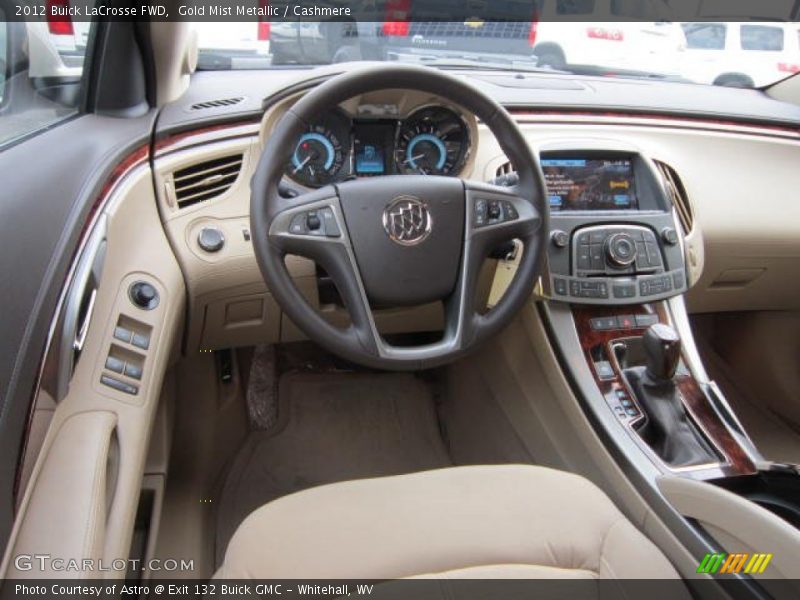 Dashboard of 2012 LaCrosse FWD