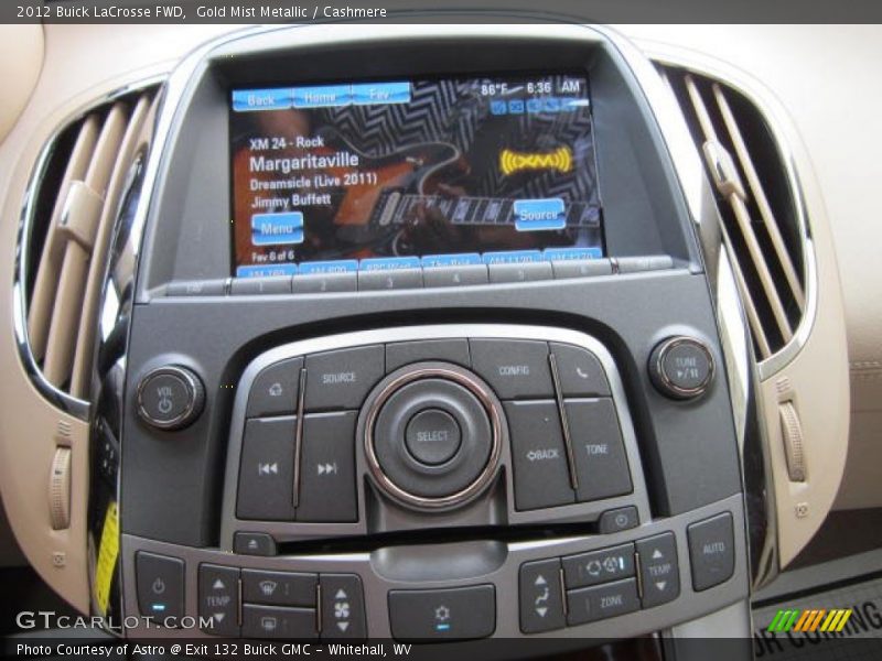 Gold Mist Metallic / Cashmere 2012 Buick LaCrosse FWD