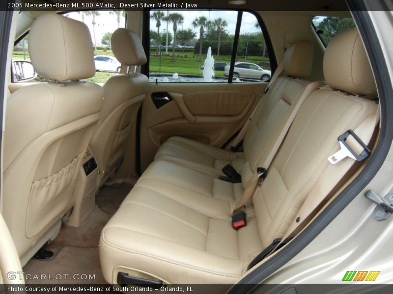  2005 ML 500 4Matic Java Interior