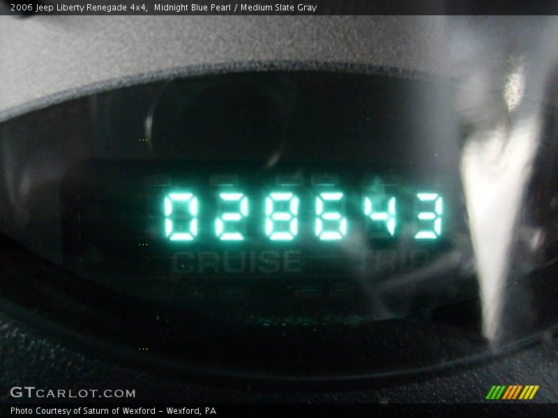 Midnight Blue Pearl / Medium Slate Gray 2006 Jeep Liberty Renegade 4x4