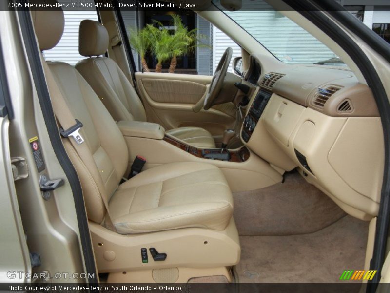  2005 ML 500 4Matic Java Interior
