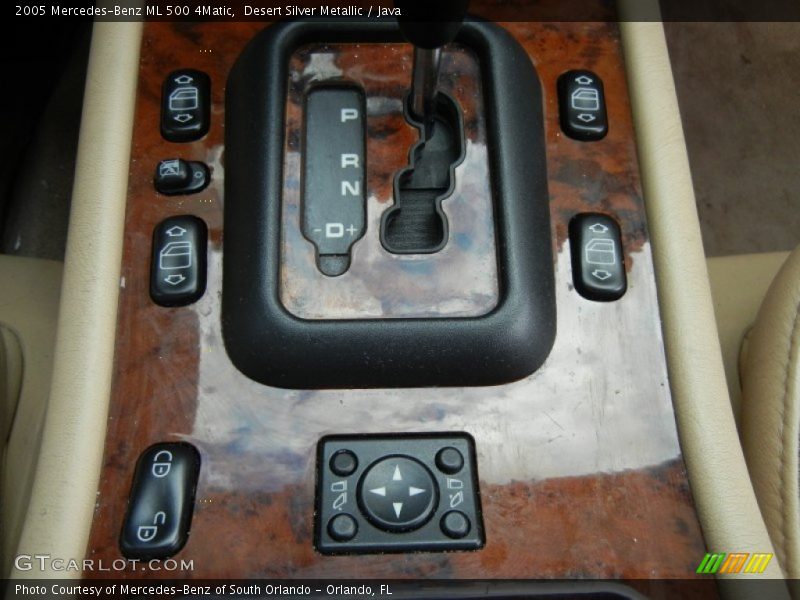  2005 ML 500 4Matic 5 Speed Automatic Shifter