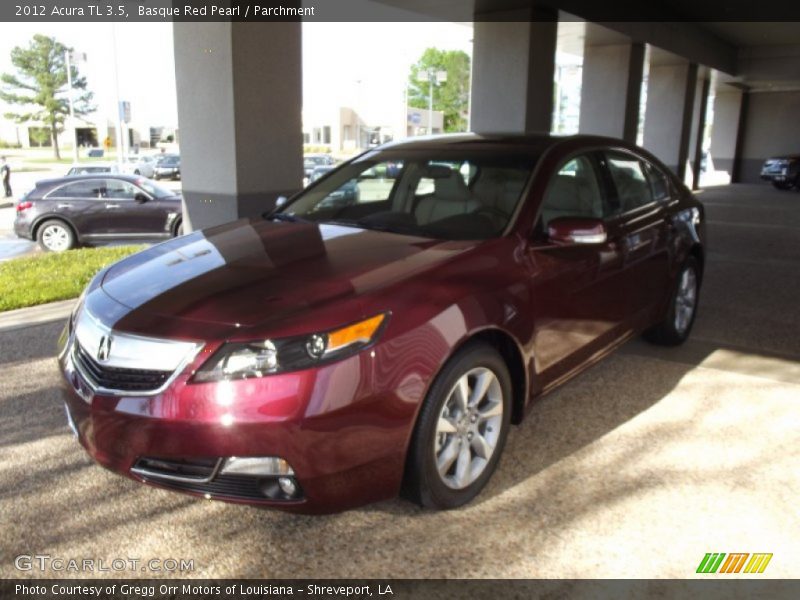 Basque Red Pearl / Parchment 2012 Acura TL 3.5