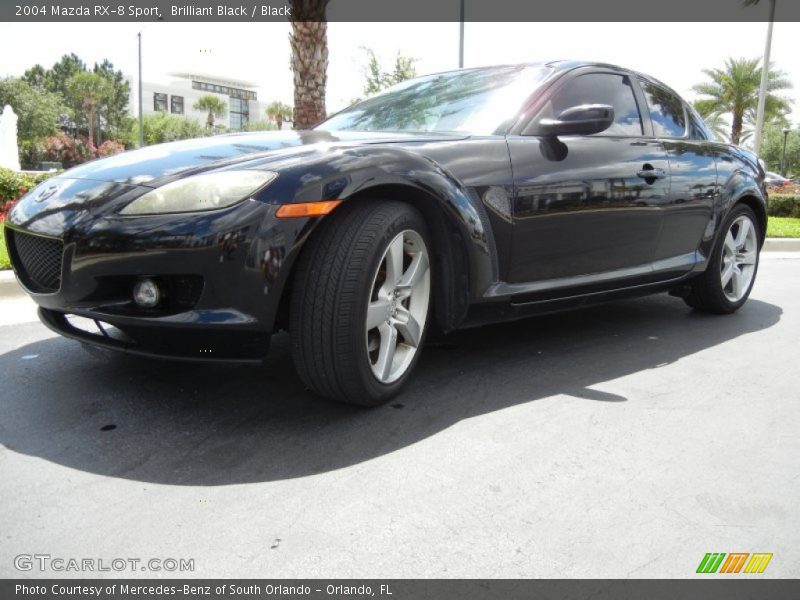 Brilliant Black / Black 2004 Mazda RX-8 Sport