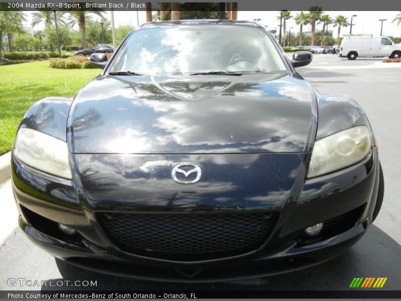Brilliant Black / Black 2004 Mazda RX-8 Sport