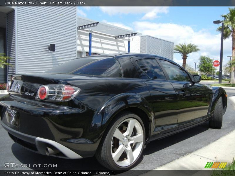 Brilliant Black / Black 2004 Mazda RX-8 Sport