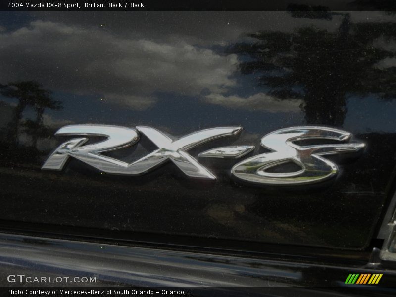Brilliant Black / Black 2004 Mazda RX-8 Sport