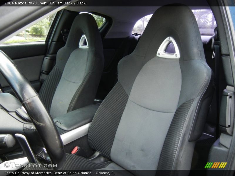 Brilliant Black / Black 2004 Mazda RX-8 Sport