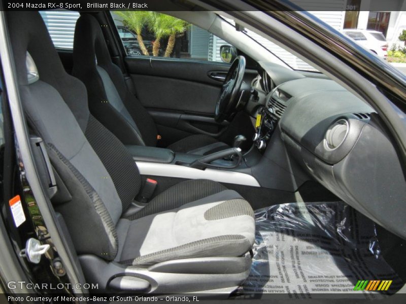 Brilliant Black / Black 2004 Mazda RX-8 Sport