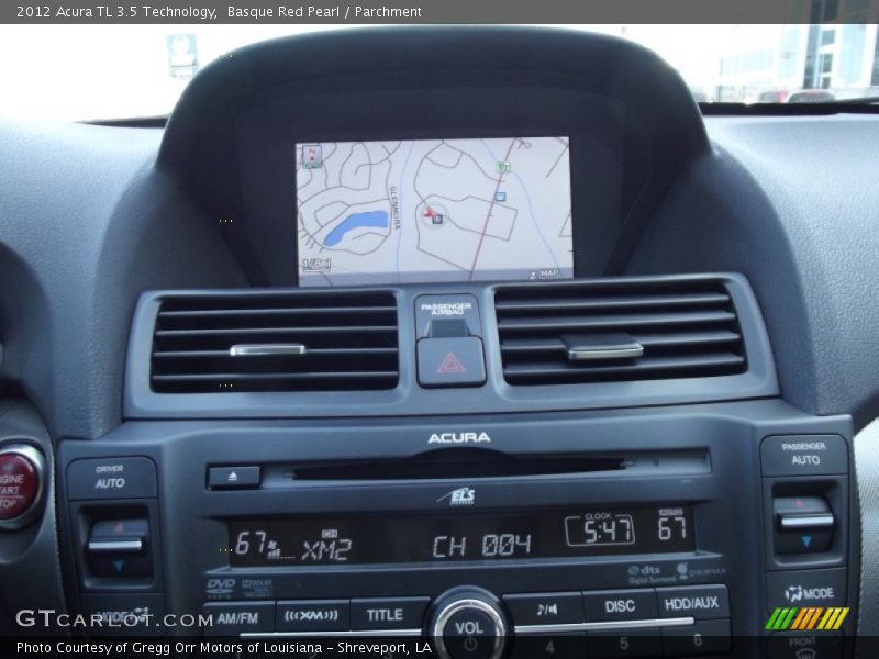 Basque Red Pearl / Parchment 2012 Acura TL 3.5 Technology