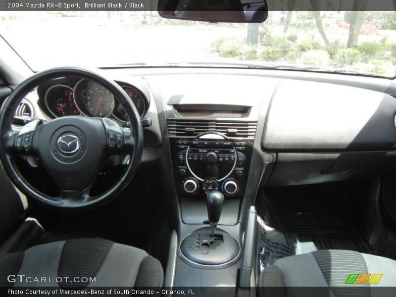 Brilliant Black / Black 2004 Mazda RX-8 Sport