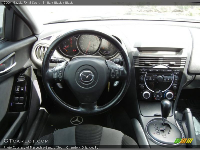 Brilliant Black / Black 2004 Mazda RX-8 Sport