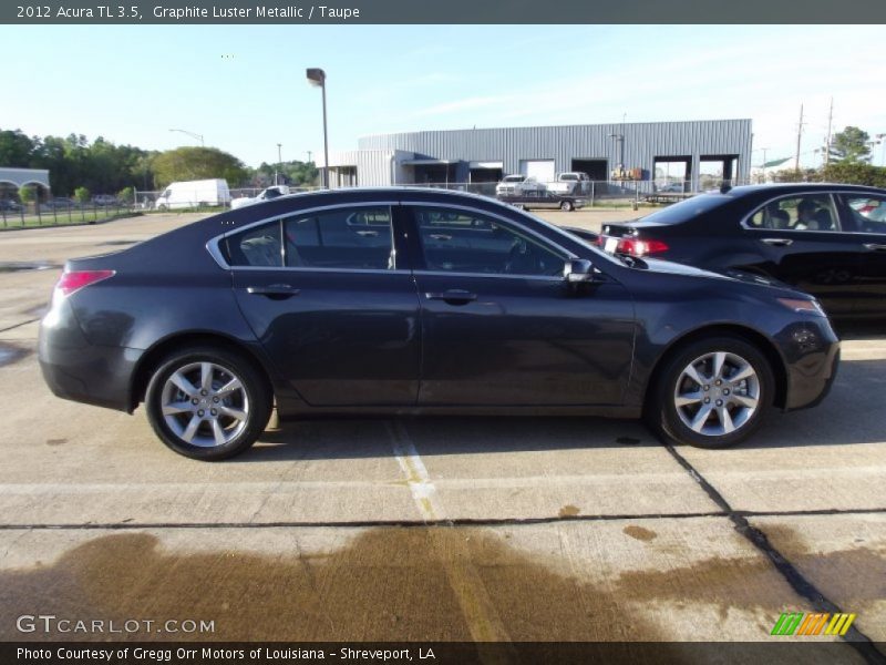 Graphite Luster Metallic / Taupe 2012 Acura TL 3.5