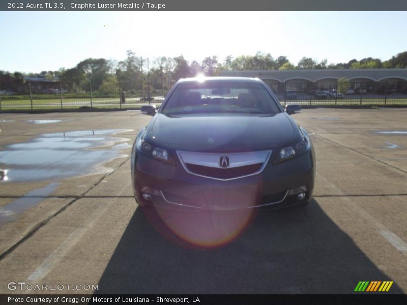 Graphite Luster Metallic / Taupe 2012 Acura TL 3.5