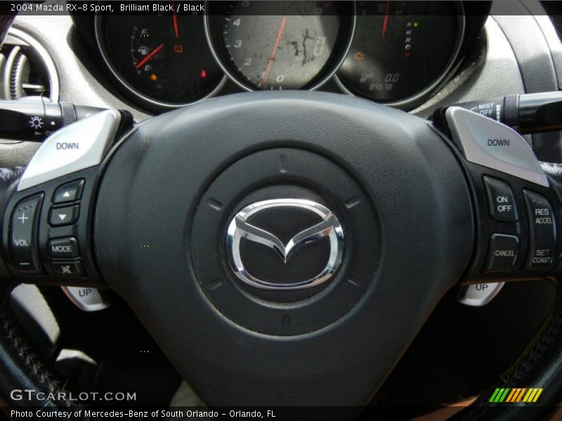 Brilliant Black / Black 2004 Mazda RX-8 Sport