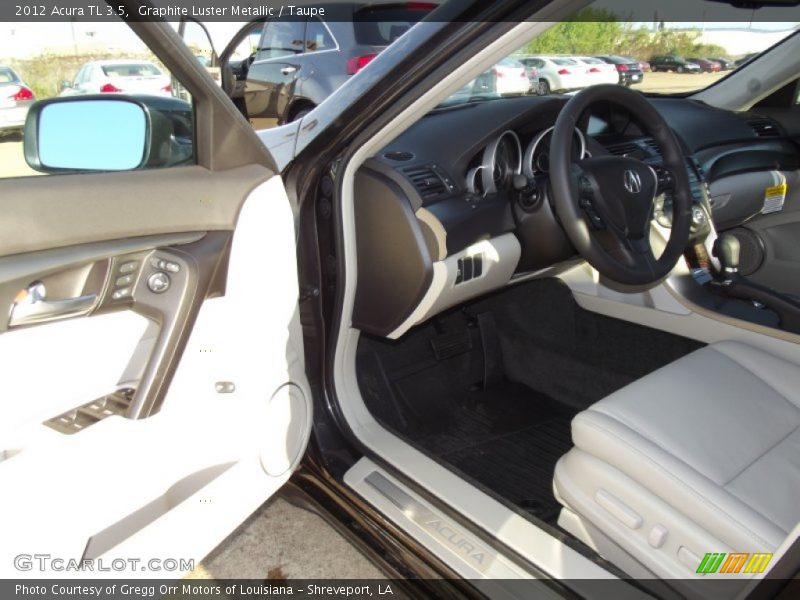 Graphite Luster Metallic / Taupe 2012 Acura TL 3.5