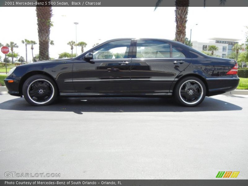 Black / Charcoal 2001 Mercedes-Benz S 500 Sedan
