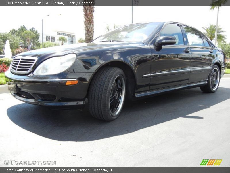 Black / Charcoal 2001 Mercedes-Benz S 500 Sedan