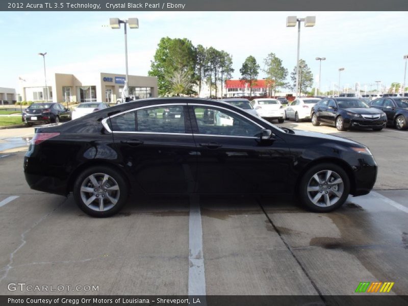 Crystal Black Pearl / Ebony 2012 Acura TL 3.5 Technology