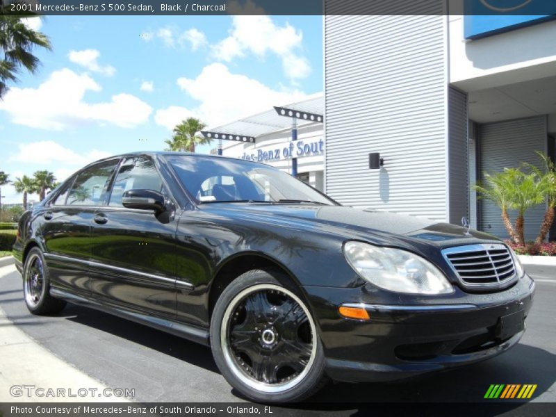 Black / Charcoal 2001 Mercedes-Benz S 500 Sedan