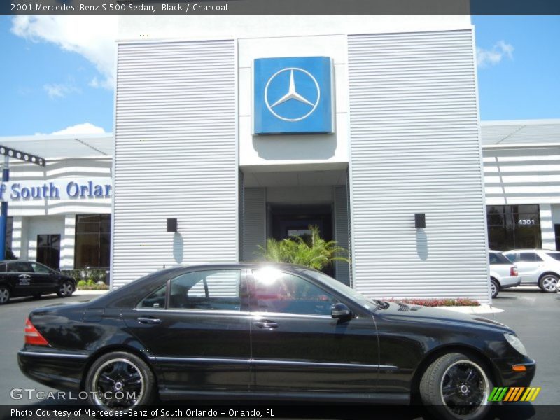 Black / Charcoal 2001 Mercedes-Benz S 500 Sedan