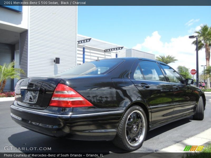 Black / Charcoal 2001 Mercedes-Benz S 500 Sedan