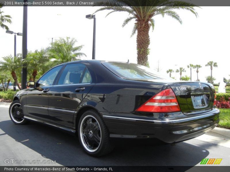 Black / Charcoal 2001 Mercedes-Benz S 500 Sedan