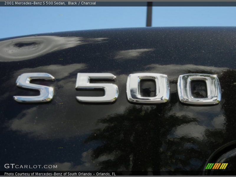 Black / Charcoal 2001 Mercedes-Benz S 500 Sedan