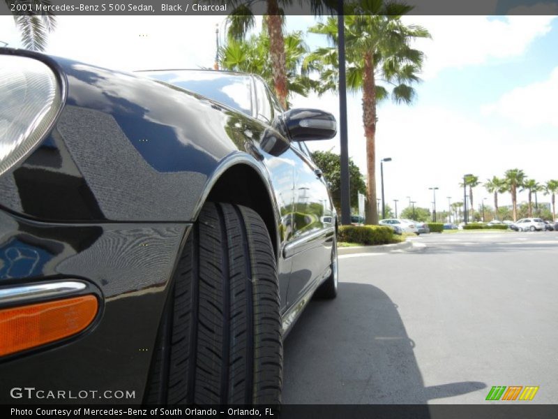 Black / Charcoal 2001 Mercedes-Benz S 500 Sedan