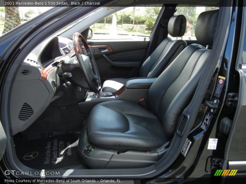 Black / Charcoal 2001 Mercedes-Benz S 500 Sedan