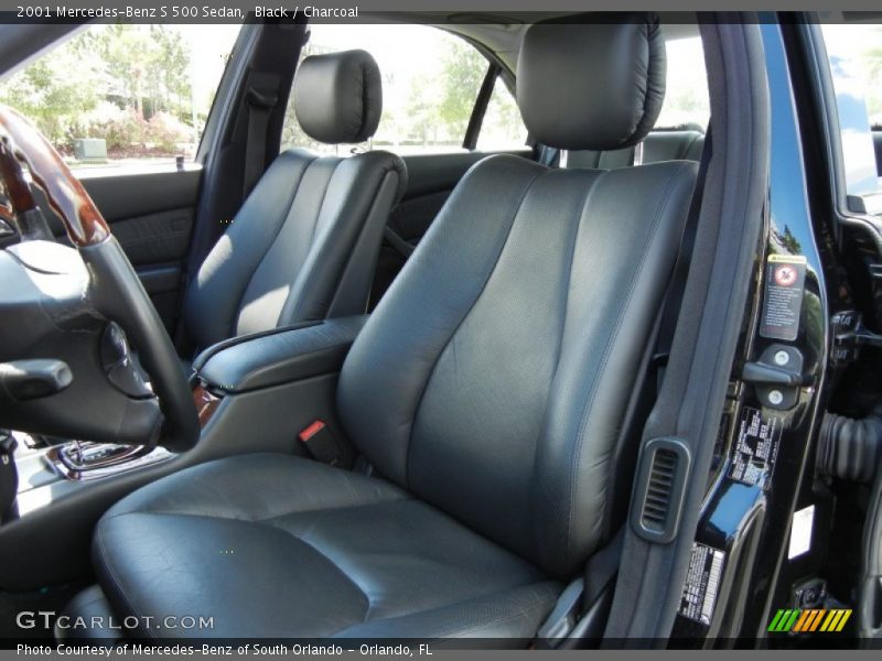 Black / Charcoal 2001 Mercedes-Benz S 500 Sedan