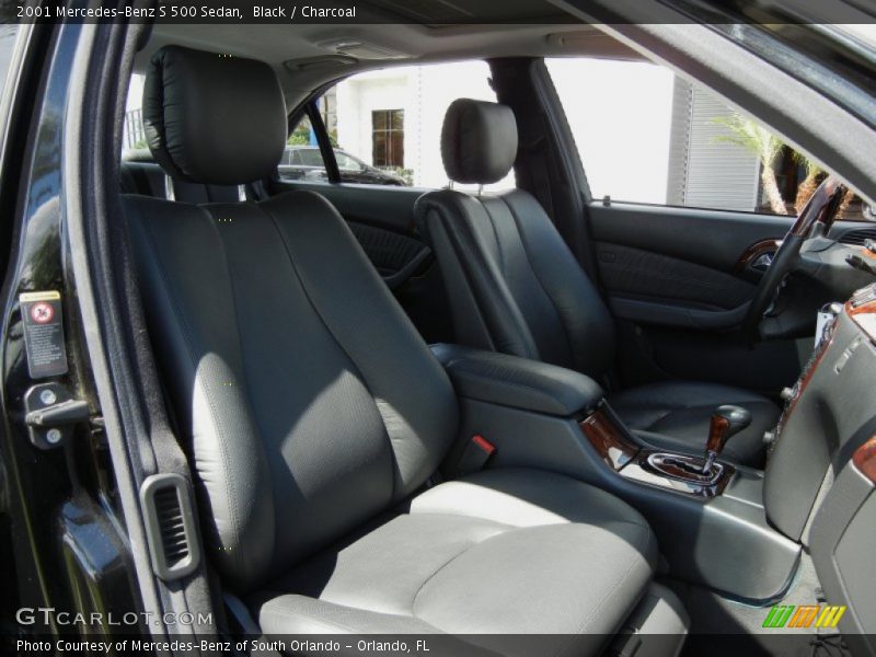 Black / Charcoal 2001 Mercedes-Benz S 500 Sedan