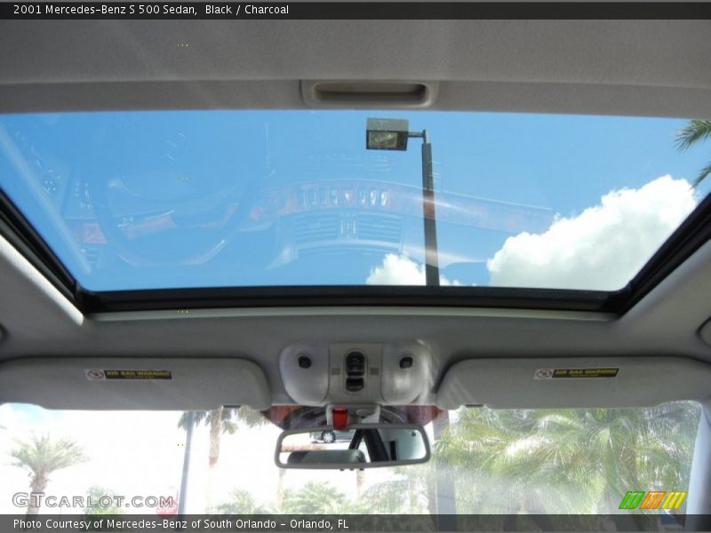 Black / Charcoal 2001 Mercedes-Benz S 500 Sedan