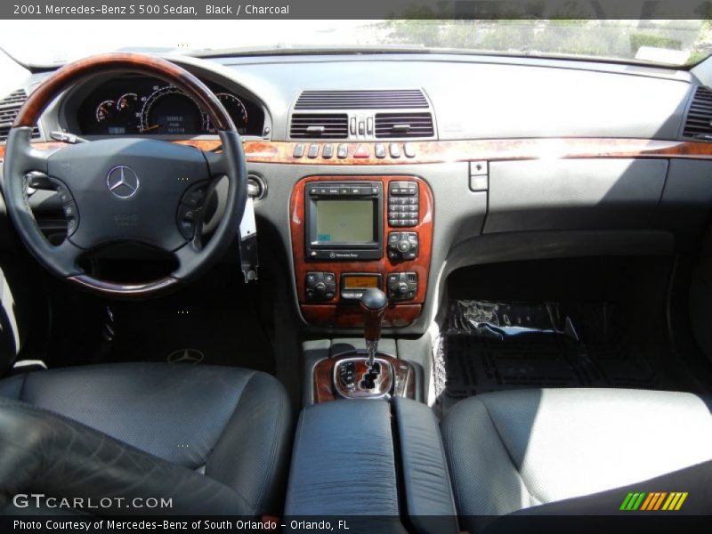 Black / Charcoal 2001 Mercedes-Benz S 500 Sedan