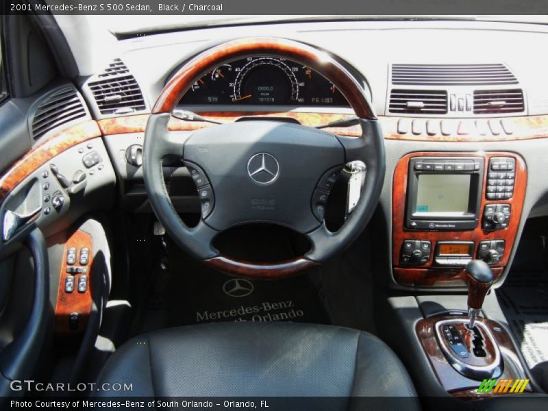 Black / Charcoal 2001 Mercedes-Benz S 500 Sedan
