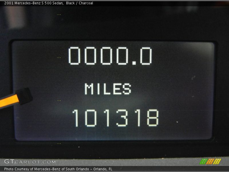 Black / Charcoal 2001 Mercedes-Benz S 500 Sedan
