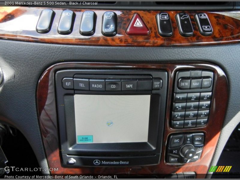 Black / Charcoal 2001 Mercedes-Benz S 500 Sedan