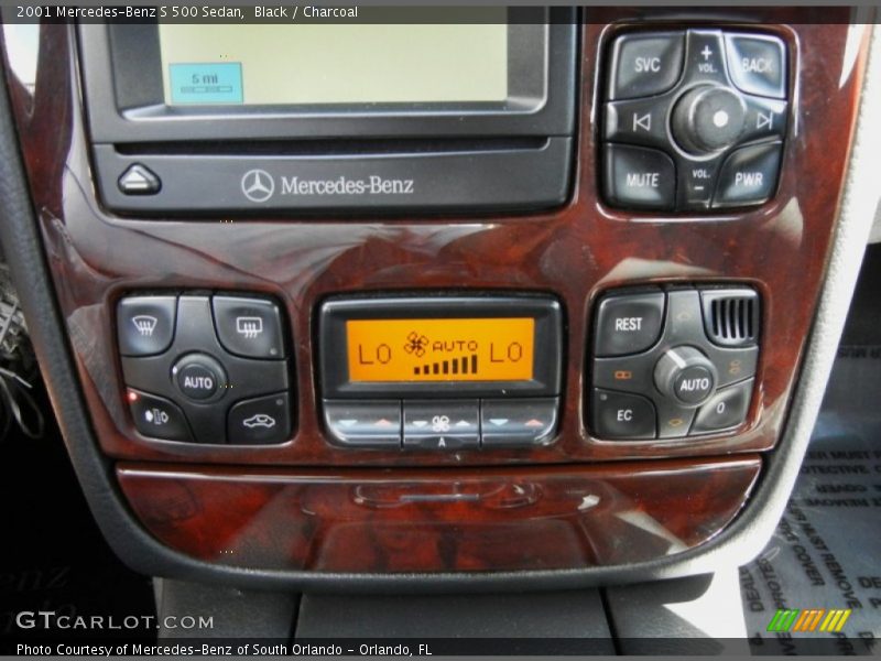 Black / Charcoal 2001 Mercedes-Benz S 500 Sedan