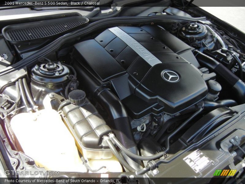 Black / Charcoal 2001 Mercedes-Benz S 500 Sedan
