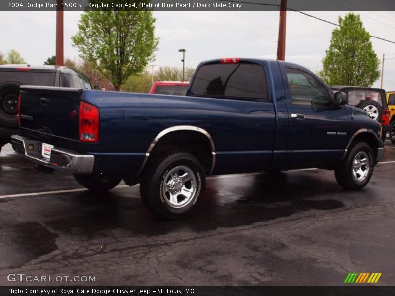 Patriot Blue Pearl / Dark Slate Gray 2004 Dodge Ram 1500 ST Regular Cab 4x4
