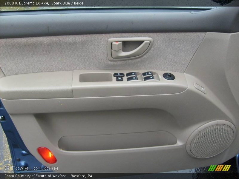 Spark Blue / Beige 2008 Kia Sorento LX 4x4