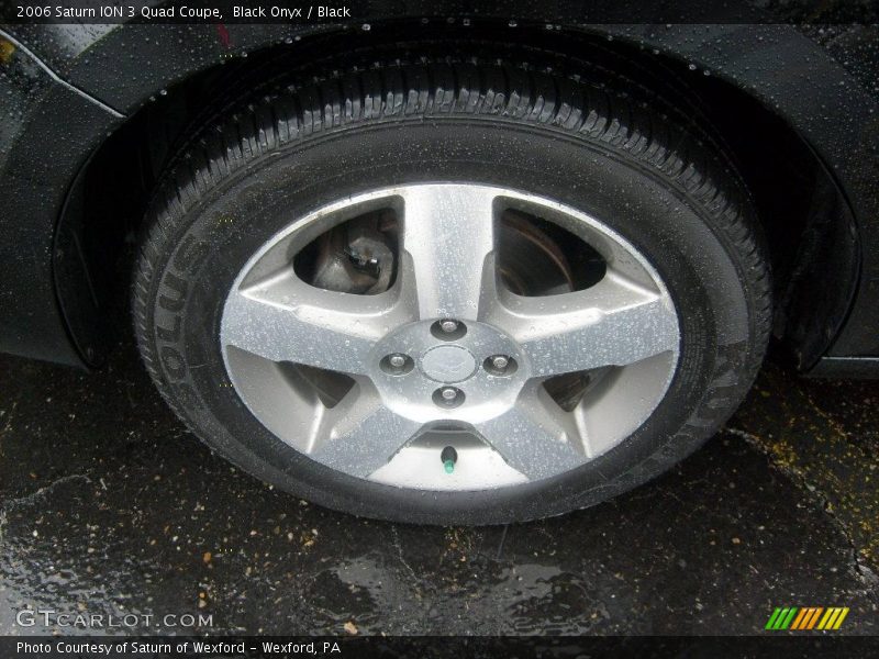 Black Onyx / Black 2006 Saturn ION 3 Quad Coupe