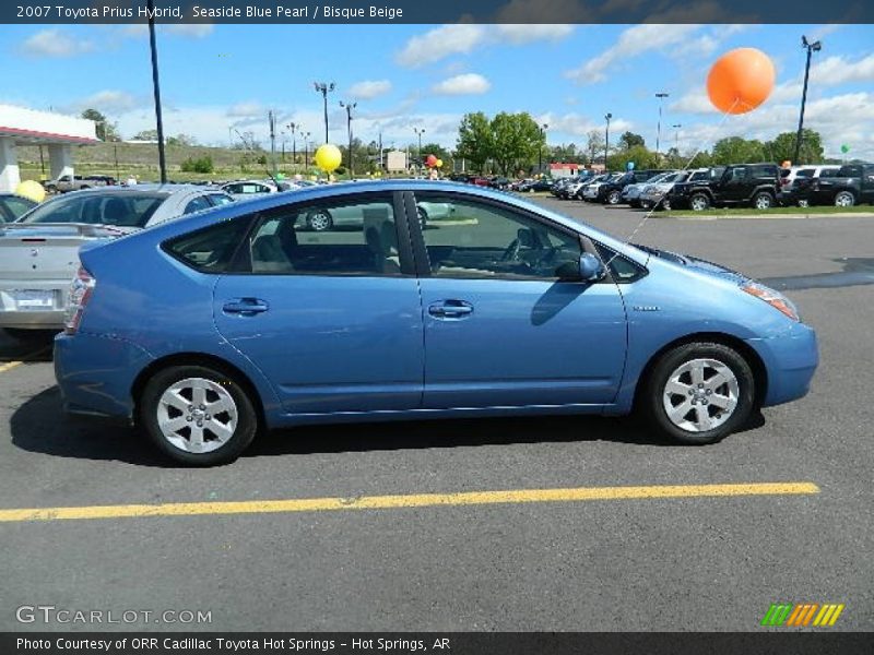 Seaside Blue Pearl / Bisque Beige 2007 Toyota Prius Hybrid