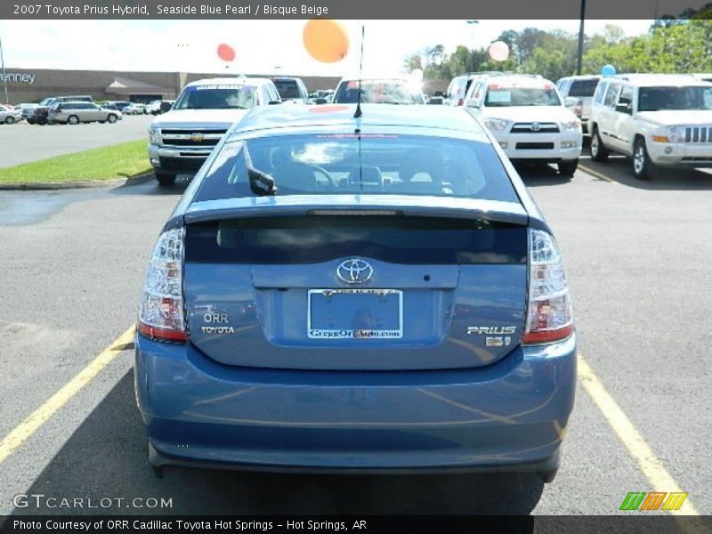 Seaside Blue Pearl / Bisque Beige 2007 Toyota Prius Hybrid